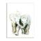 Stupell Industries Baby Elephant Pair Watercolor Portrait Children's Wild Animals Wall Plaque